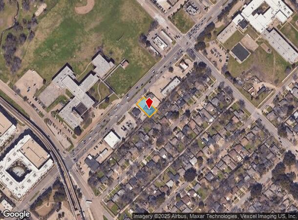 2920 Inwood Rd, Dallas, TX Parcel Map