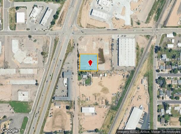  3108 State St, Evans, CO Parcel Map