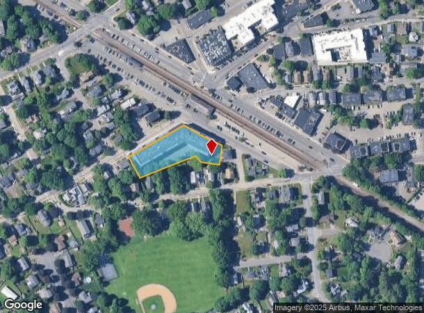 35 Lincoln St, Reading, MA Parcel Map