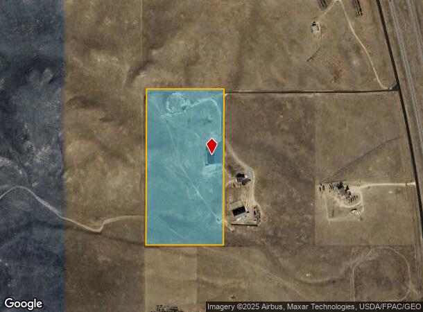 1746 I25 Service Rd, Cheyenne, WY Parcel Map