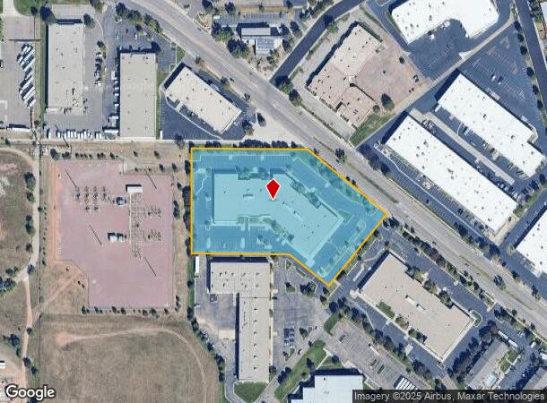  4920 Centennial Blvd, Colorado Springs, CO Parcel Map