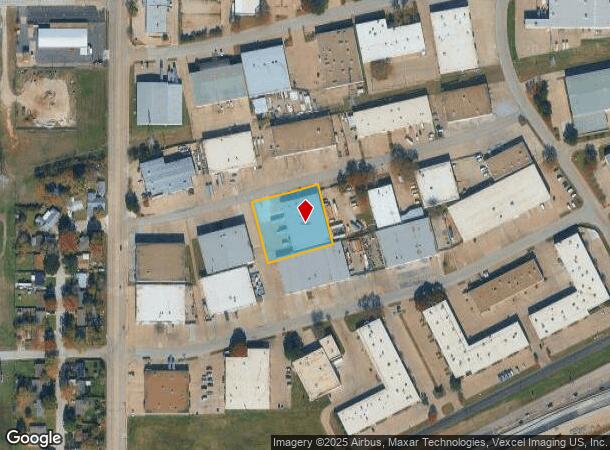 7426 Tower St, Richland Hills, TX Parcel Map