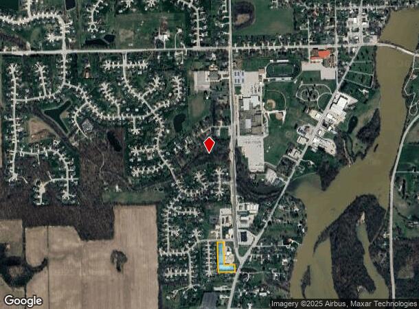 13801 Amstutz Rd, Leo, IN Parcel Map