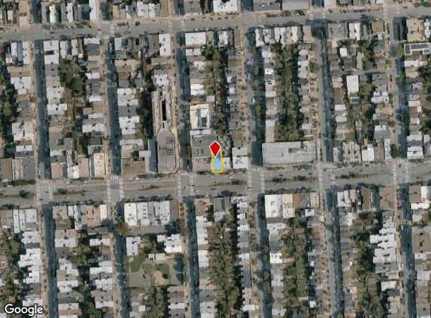  5334 Geary Blvd, San Francisco, CA Parcel Map