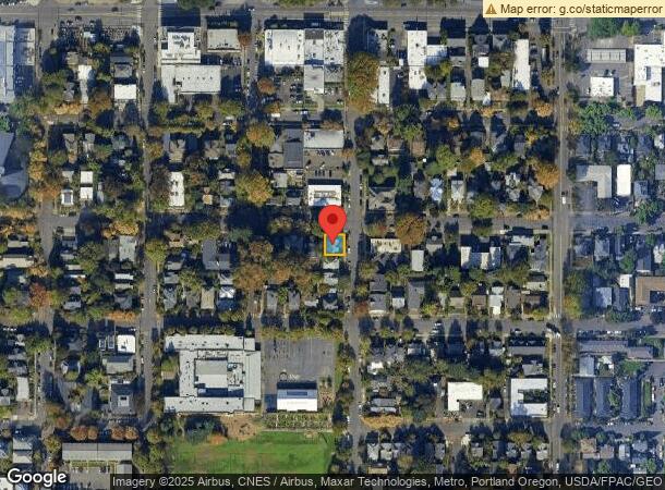  1732 Se Ash St, Portland, OR Parcel Map