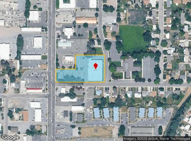 1134 Yellowstone Ave, Pocatello, ID Parcel Map