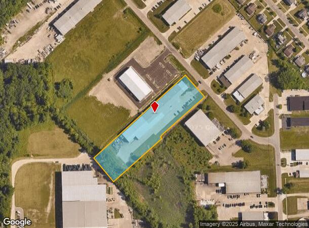  51517 Industrial Dr, New Baltimore, MI Parcel Map