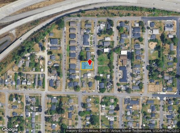  3332 Chandler St, Tacoma, WA Parcel Map