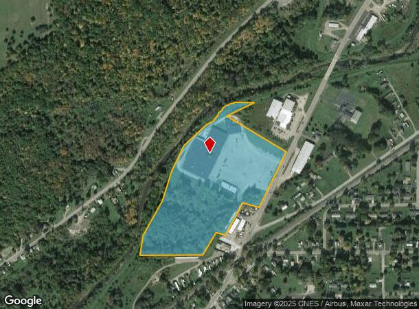  3484 Andover Rd, Wellsville, NY Parcel Map