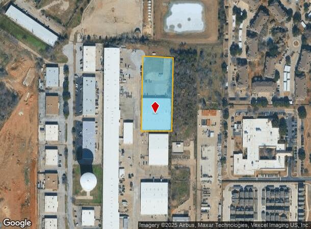  921 W Mayfield Rd, Arlington, TX Parcel Map