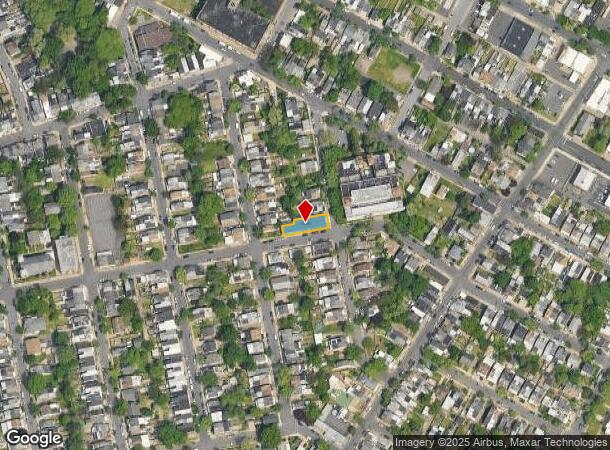  47 Virginia Ave, Trenton, NJ Parcel Map