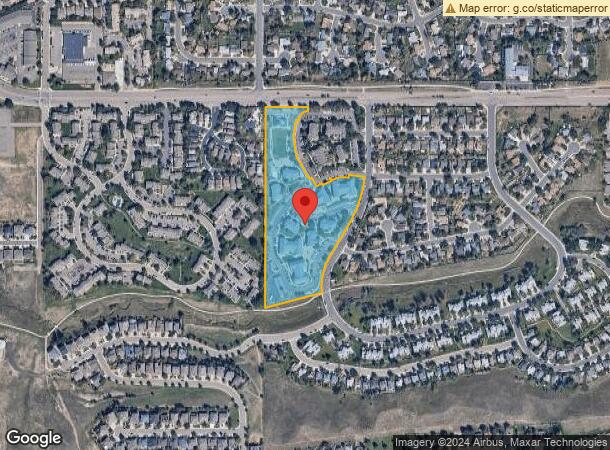  6745 S Field St, Littleton, CO Parcel Map