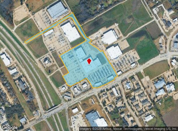  1683 E Broad St, Mansfield, TX Parcel Map