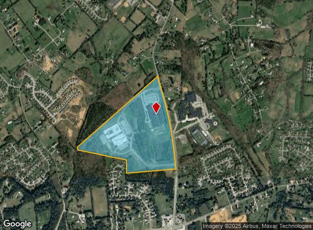  7715 Tazewell Pike, Corryton, TN Parcel Map