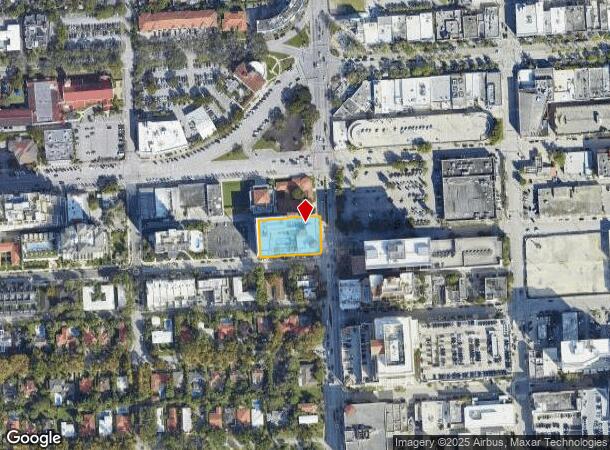  2524 S Le Jeune Rd, Miami, FL Parcel Map