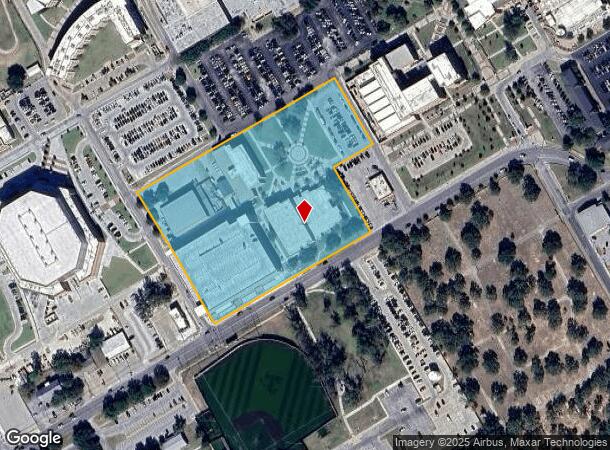 1701 W Washington St, Stephenville, TX Parcel Map