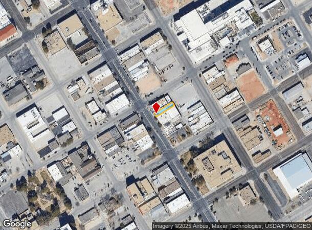 418 N Grant Ave, Odessa, TX Parcel Map