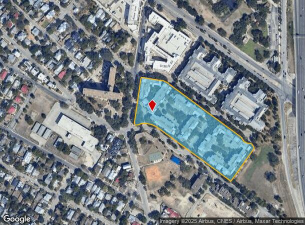 300 Labor St, San Antonio, TX Parcel Map