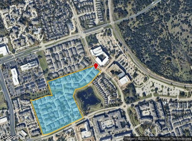 10500 Lakeline Mall Dr, Austin, TX Parcel Map