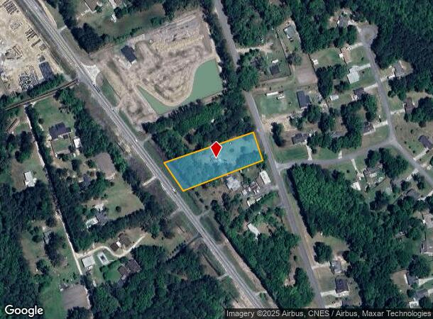 205 Dogwood Way, Eden, GA Parcel Map