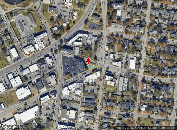 1017 Woodland St, Nashville, TN Parcel Map