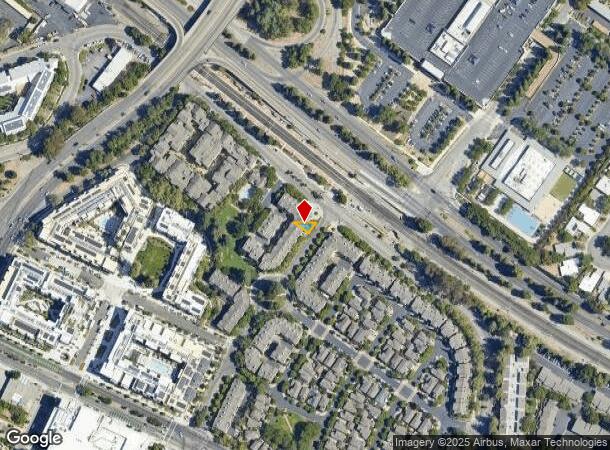  2101 Showers Dr, Mountain View, CA Parcel Map