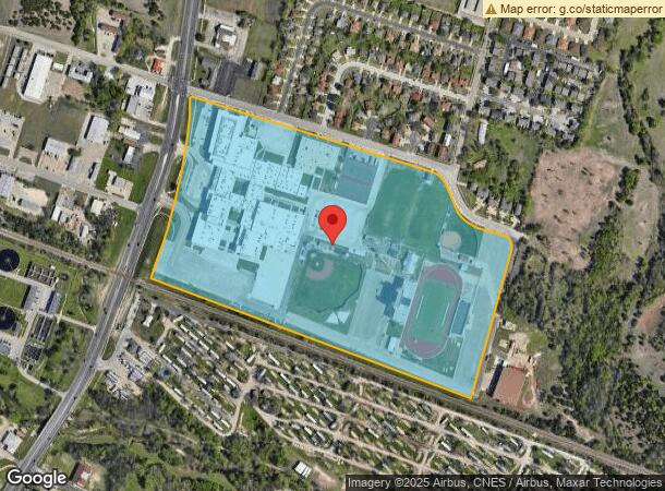  500 N 38Th St, Killeen, TX Parcel Map