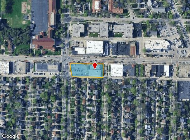 325 E Silver Spring Dr, Milwaukee, WI Parcel Map