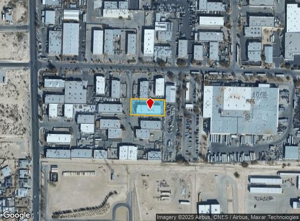  2850 Synergy St, North Las Vegas, NV Parcel Map