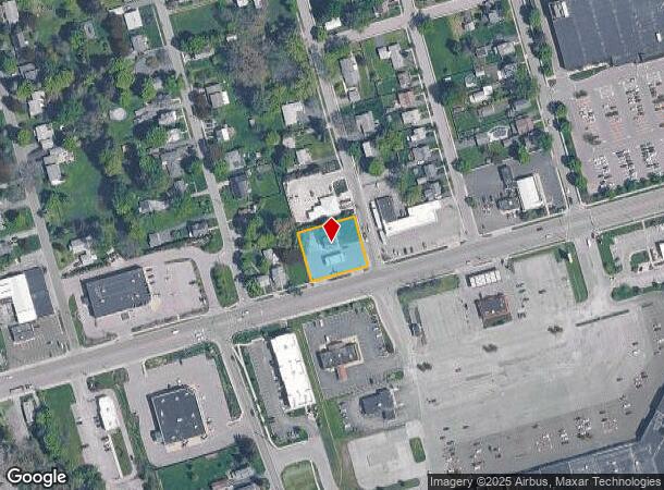 390 Hamilton St, Geneva, NY Parcel Map