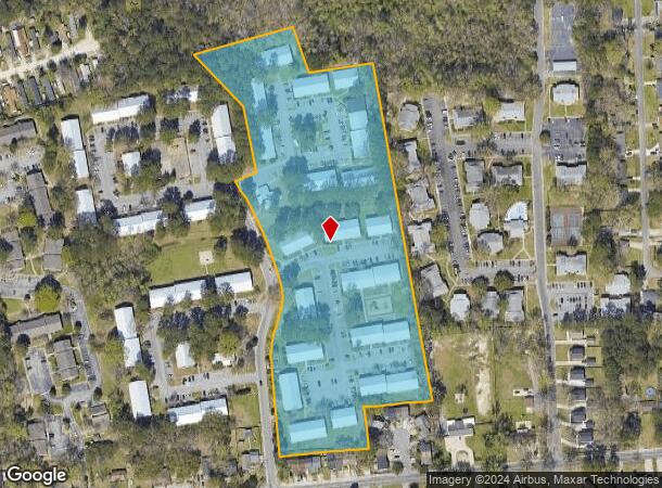  8750 Fairwind Dr, Charleston, SC Parcel Map