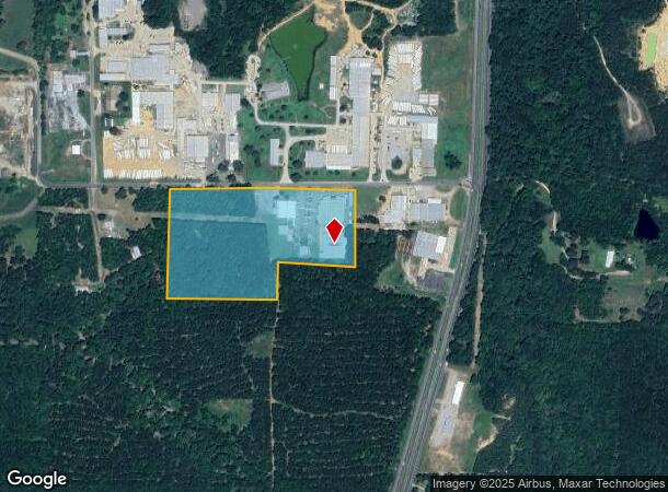 275 N Marshall Industrial Ave, Marshall, TX Parcel Map