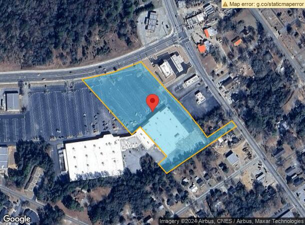  102-116 Hillcrest Pky, Dublin, GA Parcel Map