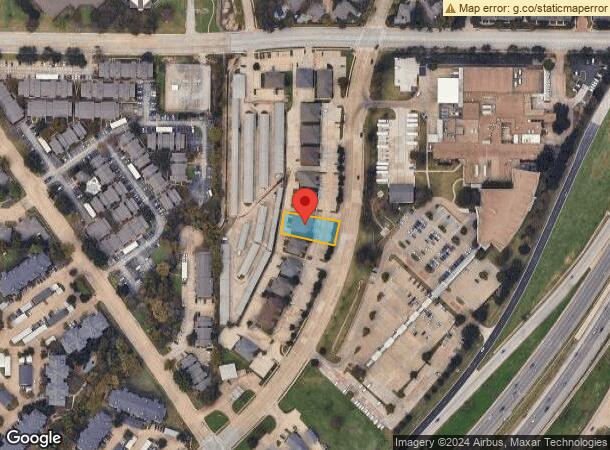  2201 Martin Dr, Bedford, TX Parcel Map