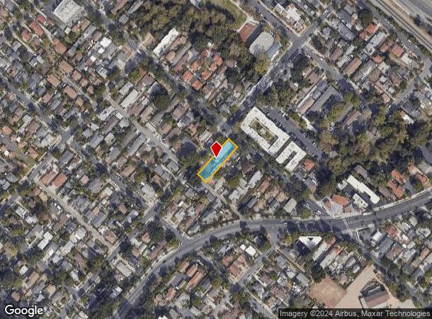  1135 San Andres St, Santa Barbara, CA Parcel Map