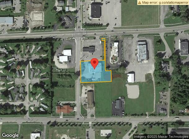  1410 W Main St, Lowell, MI Parcel Map