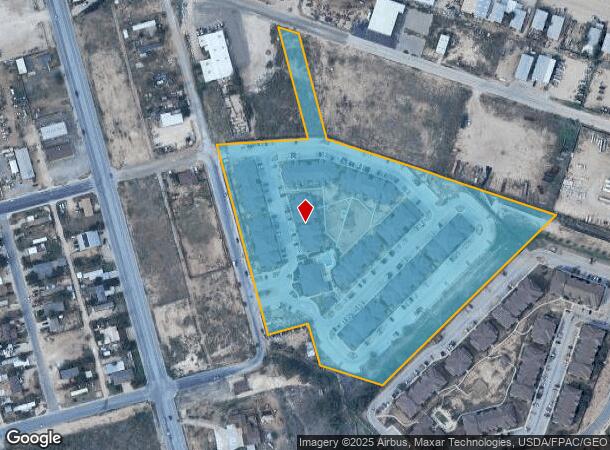  1509 Wayside Dr, Midland, TX Parcel Map