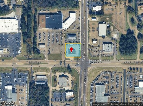 1800 W Government St, Brandon, MS Parcel Map