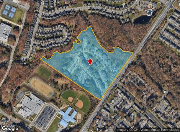  2902 Fox Lair Dr, Woodbridge, VA Parcel Map