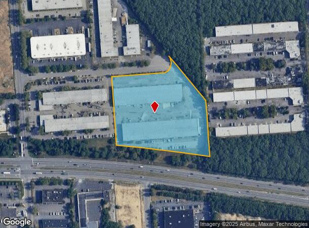  50 Trade Zone Ct, Ronkonkoma, NY Parcel Map