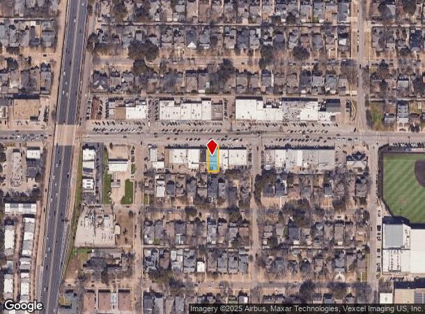  4423 W Lovers Ln, Dallas, TX Parcel Map