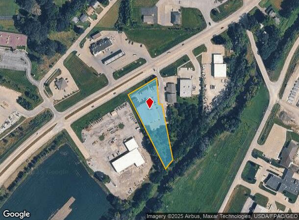 1205 S Locust St, Glenwood, IA Parcel Map