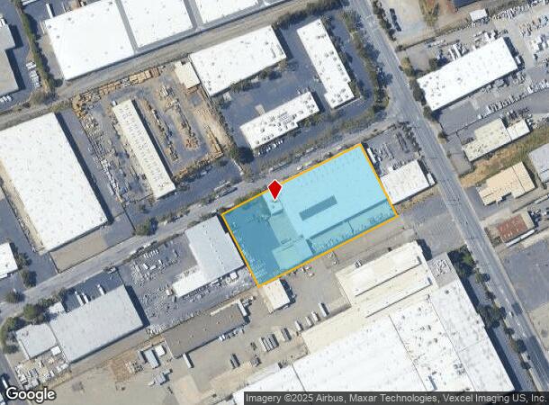  2300 Polvorosa Ave, San Leandro, CA Parcel Map