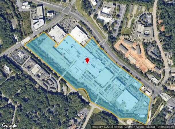  4325 Glenwood Ave, Raleigh, NC Parcel Map