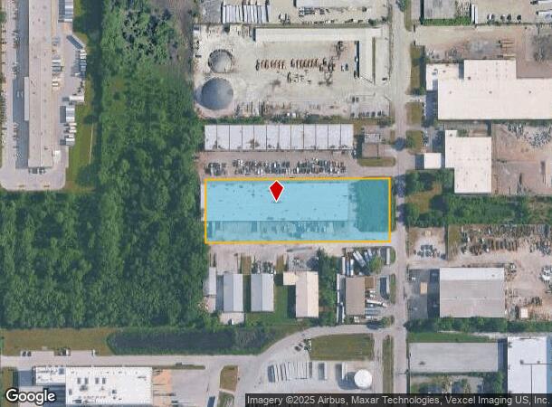 16826 S Lathrop Ave, Harvey, IL Parcel Map