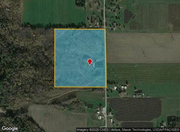  1107 Atkins Rd, Geneva, OH Parcel Map