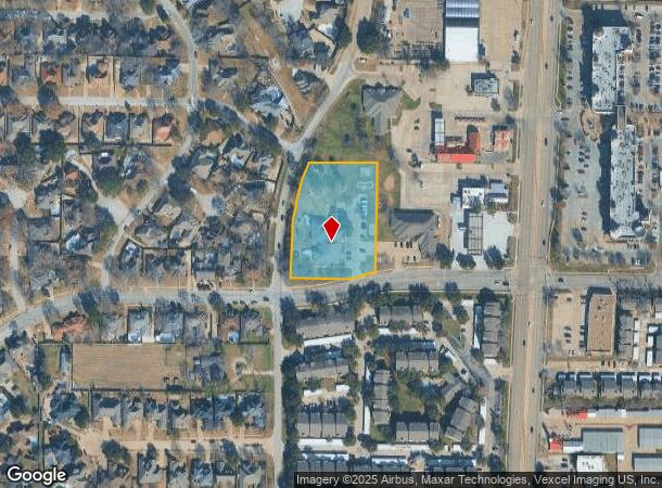  1865 Wimbledon Dr, Arlington, TX Parcel Map