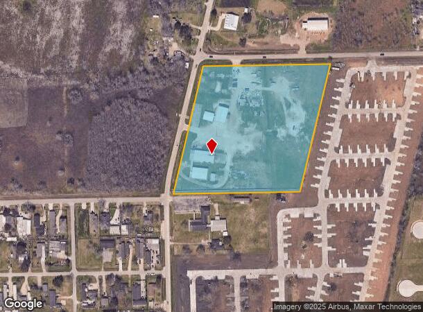  5305 Ladonia St, Rosharon, TX Parcel Map