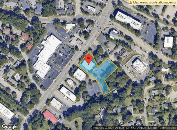  4030 Wake Forest Rd, Raleigh, NC Parcel Map