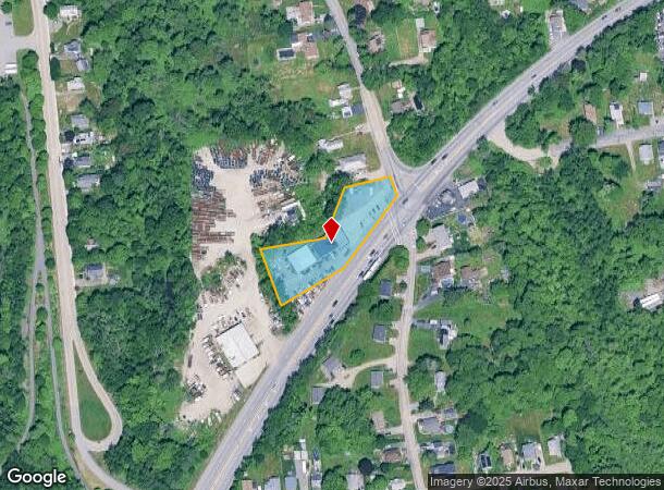 516 Sw Cutoff, Worcester, MA Parcel Map